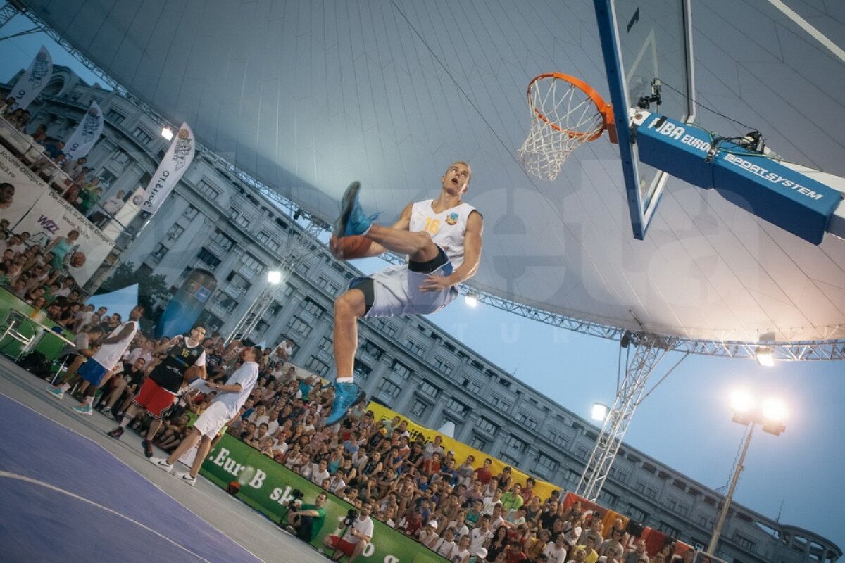 GALERIE FOTO / Nebunie de zile mari la Bucureşti » Gravitaţia a fost ridiculizată la Wizz Air Sport Arena Streetball!
