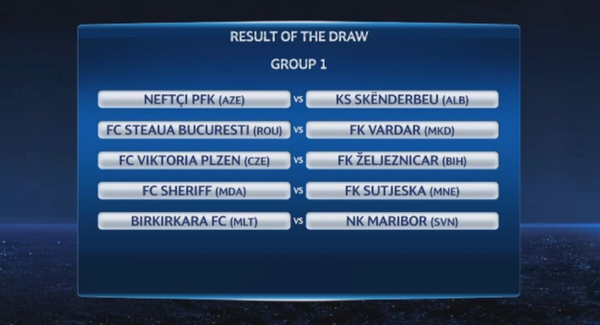 FOTO şi VIDEO Steaua întîlneşte locul 357 în clasamentul coeficienţilor » Stadionul şi galeria macedonenilor sînt însă de top