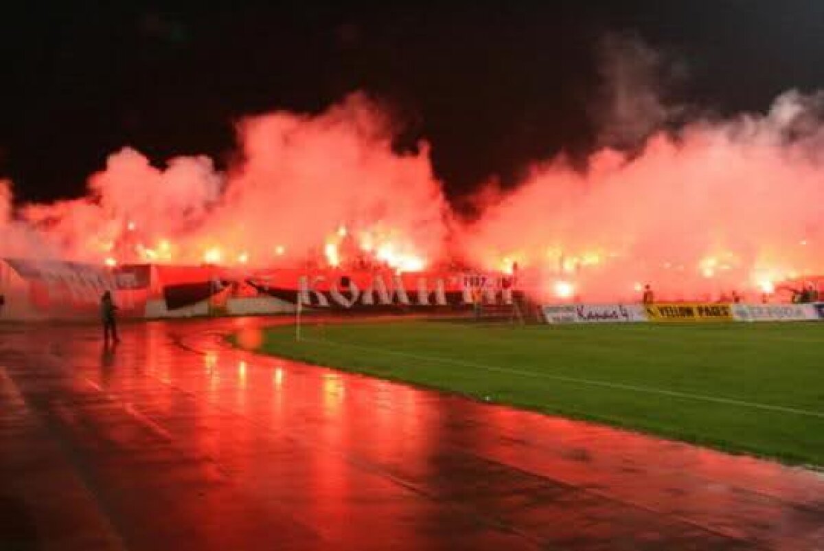 FOTO şi VIDEO Steaua întîlneşte locul 357 în clasamentul coeficienţilor » Stadionul şi galeria macedonenilor sînt însă de top