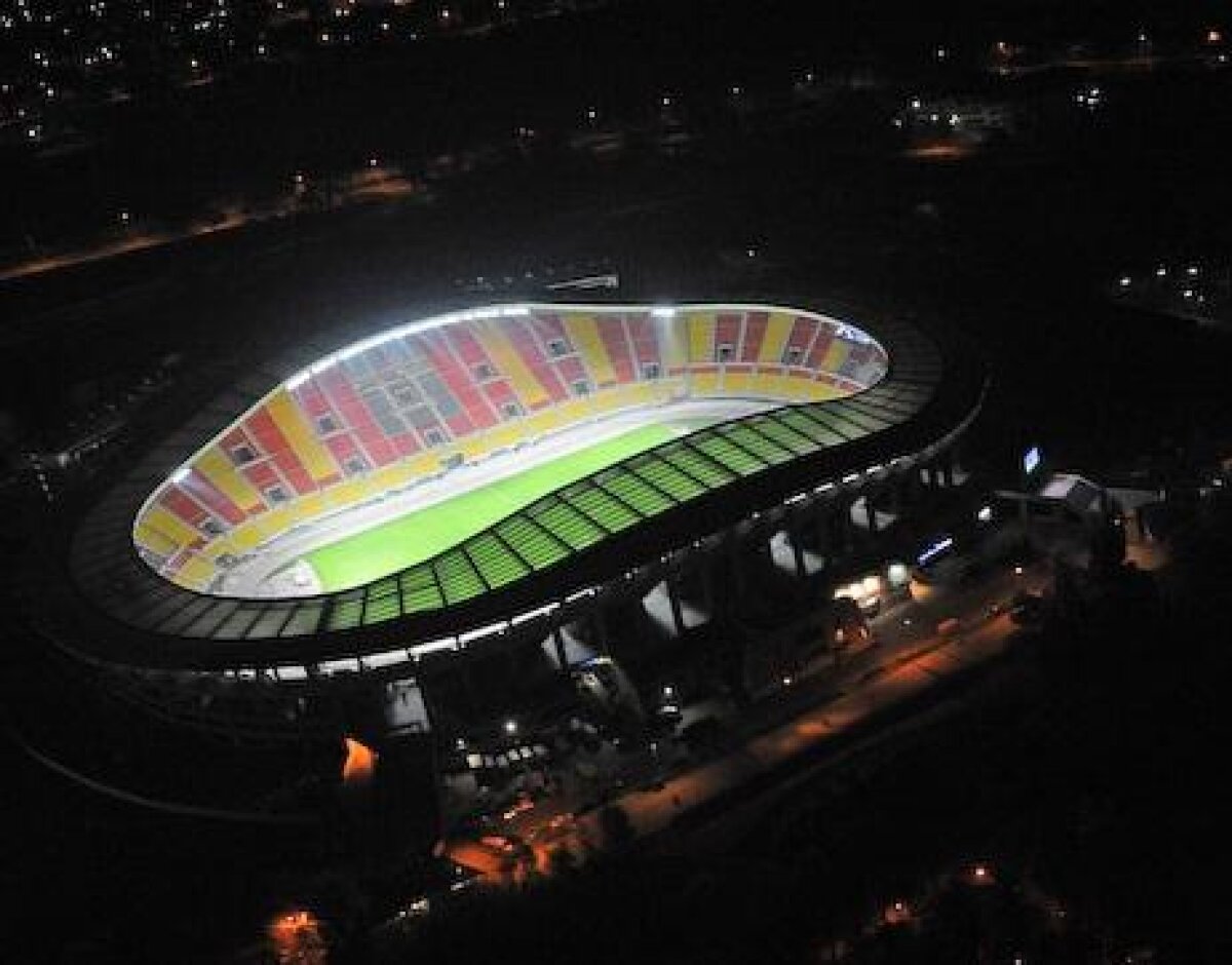 FOTO şi VIDEO Steaua întîlneşte locul 357 în clasamentul coeficienţilor » Stadionul şi galeria macedonenilor sînt însă de top