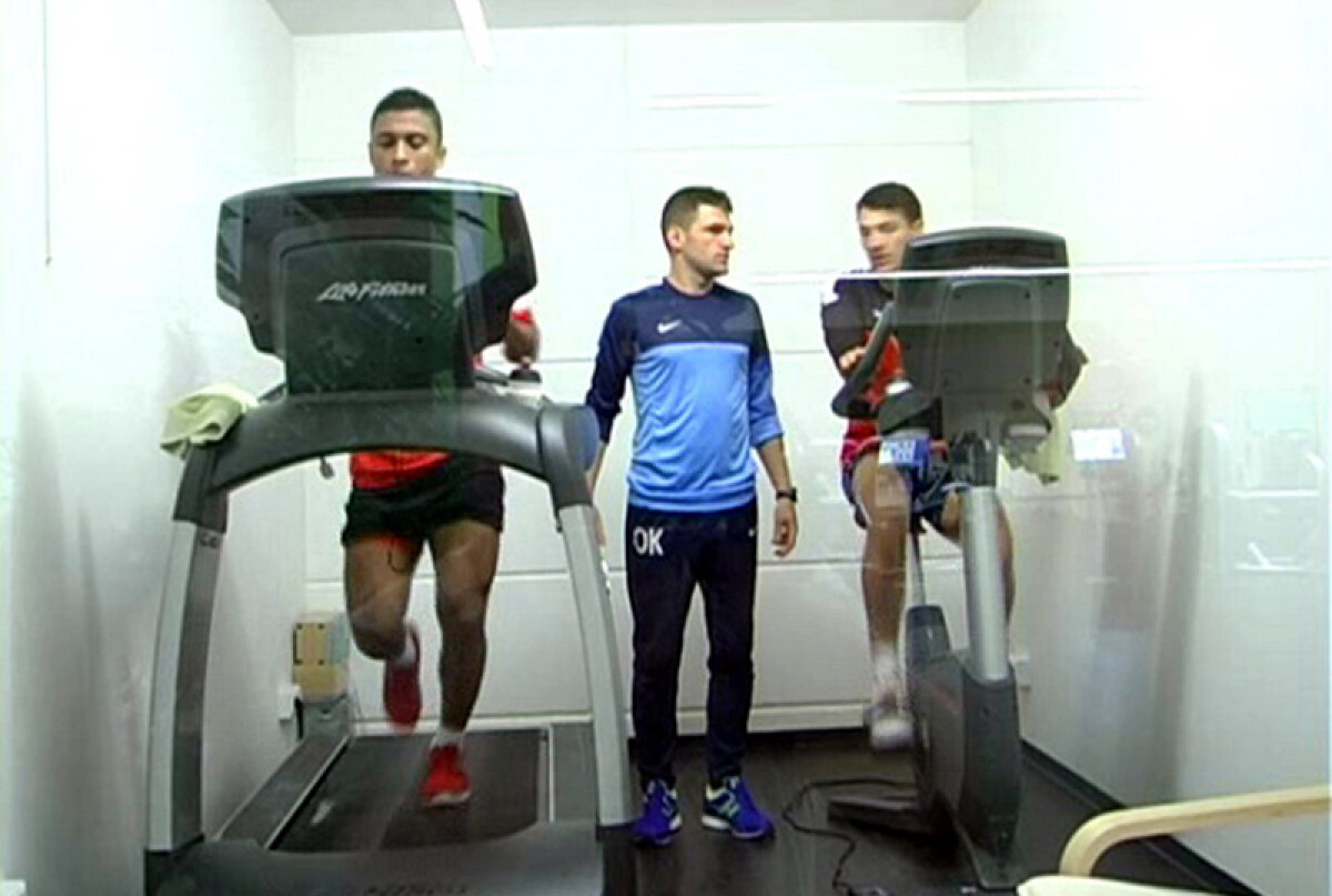 Refacere SF » Tatu şi Matei fac recuperare cu aparate folosite de marile cluburi din Germania