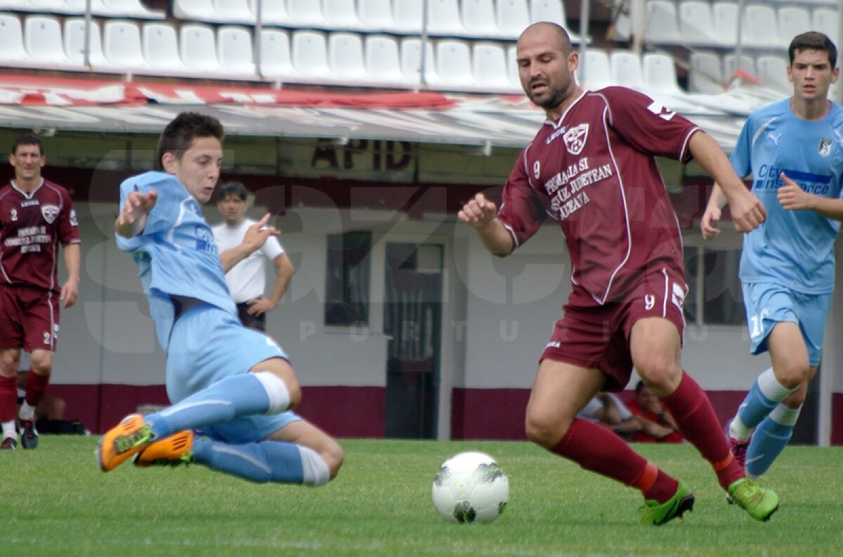 Galerie FOTO Cronica unui meci întîrziat » Rapid CFR s-a salvat de la retrogradare: 5-2 cu Sportul