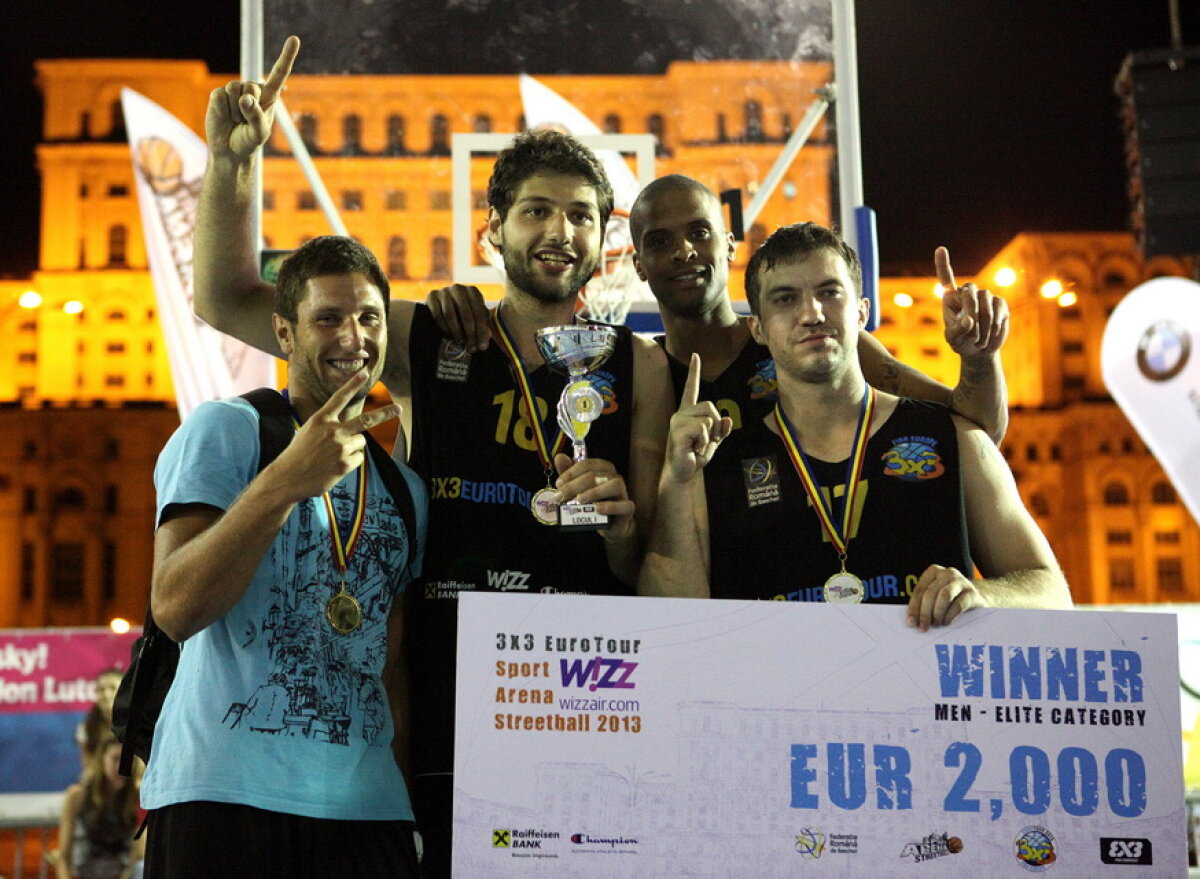 GALERIE FOTO / Bucureştiul a fost capitala baschetului mondial » Spectacol de zile mari la Wizz Air Sport Arena Streetball!