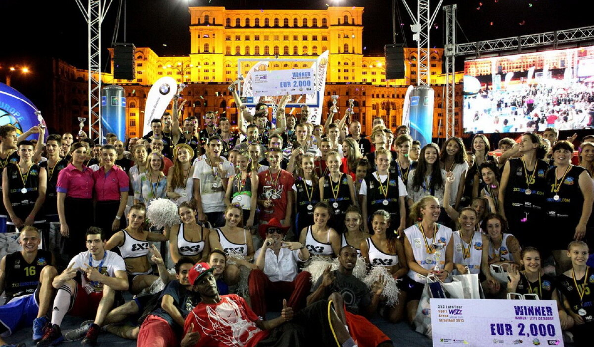 GALERIE FOTO / Bucureştiul a fost capitala baschetului mondial » Spectacol de zile mari la Wizz Air Sport Arena Streetball!