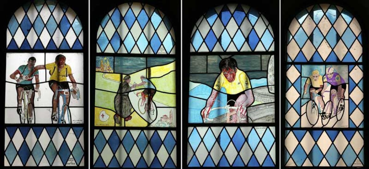 FOTO Ocrotiţi de Fecioară » În sud-estul Franţei există o biserică al cărei hram îi apără pe ciclişti