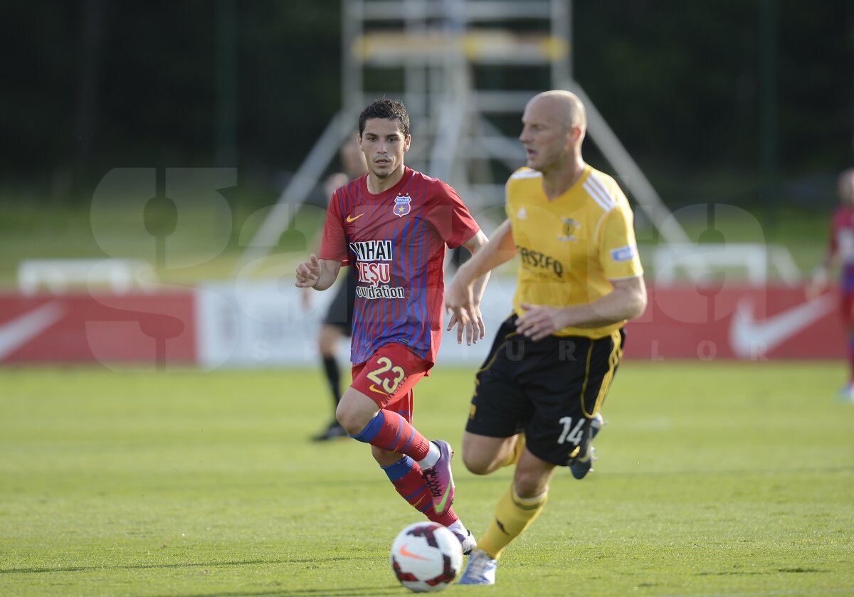 FOTO şi VIDEO Steaua - Livingston 4-1 » Prima victorie a roş-albaştrilor în această vară
