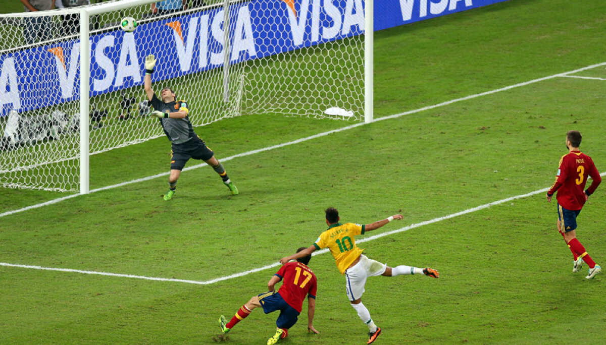 VIDEO Neymagic » Cerebral, agresiv, fabulos. Neymar a fost eroul Braziliei în finala cu Spania, scor 3-0
