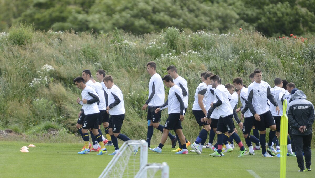 "Nuovo Rusescu" prezentat colegilor » Piovaccari a ratat antrenamentul de azi! FOTO de la şedinţa de pregătire