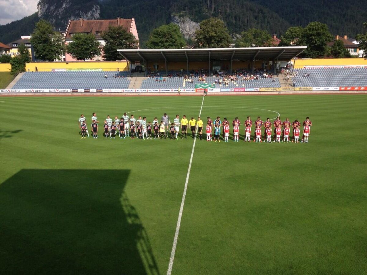 VIDEO CFR Cluj a cîştigat amicalul de lux cu Celtic, scor 2-1 » Supergol Florin Costea