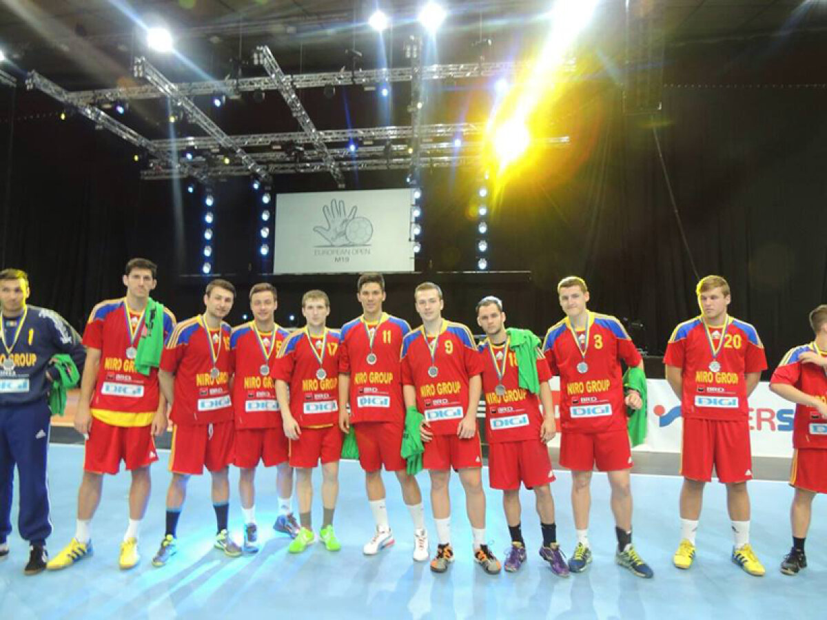 Băieţi de viitor » Naţionala Under 19 la handbal masculin a terminat pe locul doi la Partille Cup