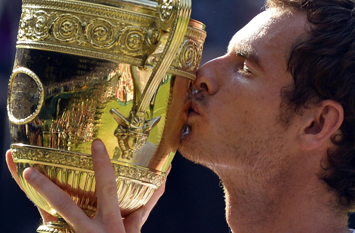 FOTO Sir Andy » Prima victorie pentru un britanic după 77 de ani: Murray, campion la Wimbledon!