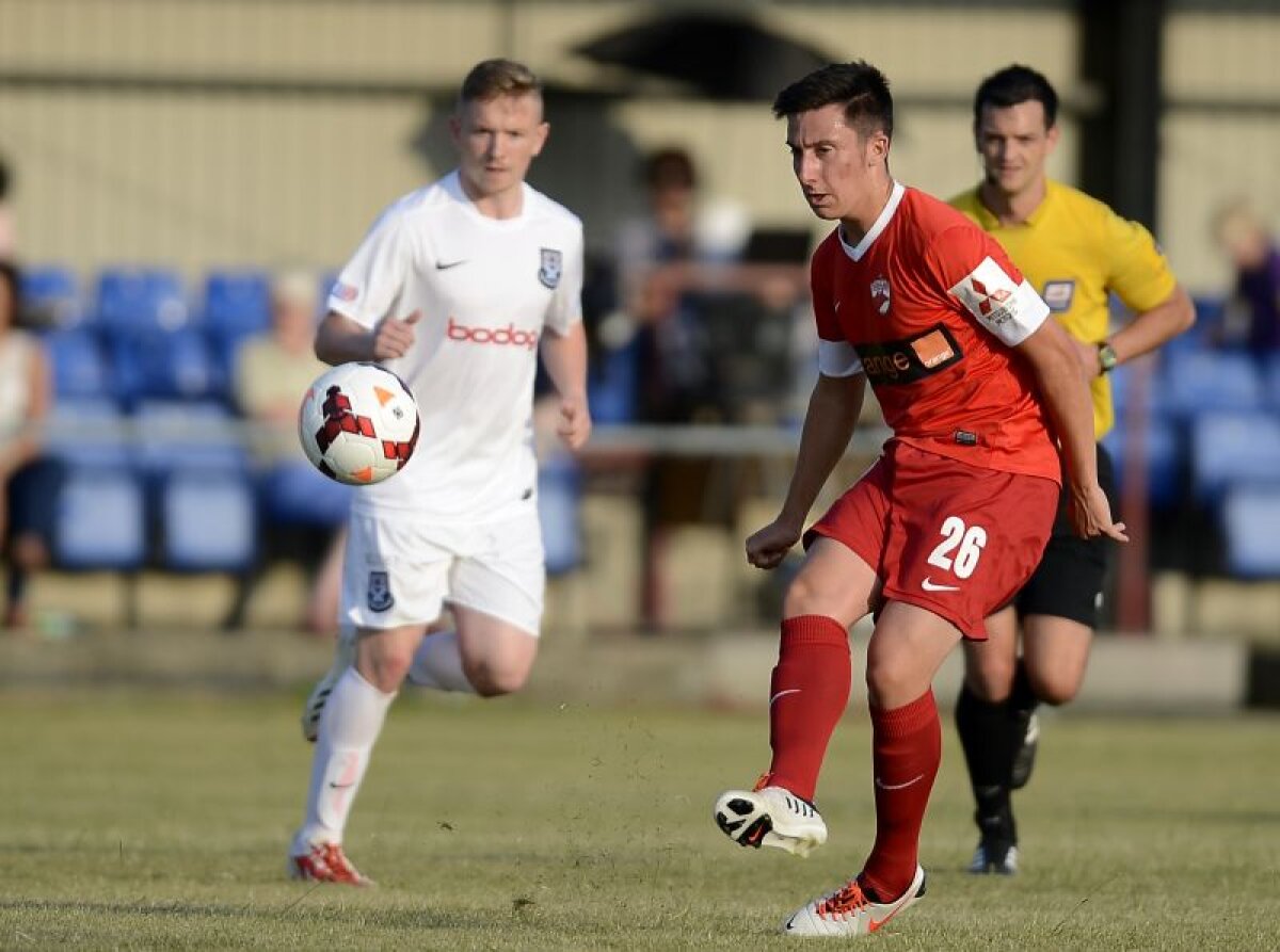 Englezul-trompetist, testat de Mulţescu în amicalul cu Ayr United, 1-1, a fost trimis acasă