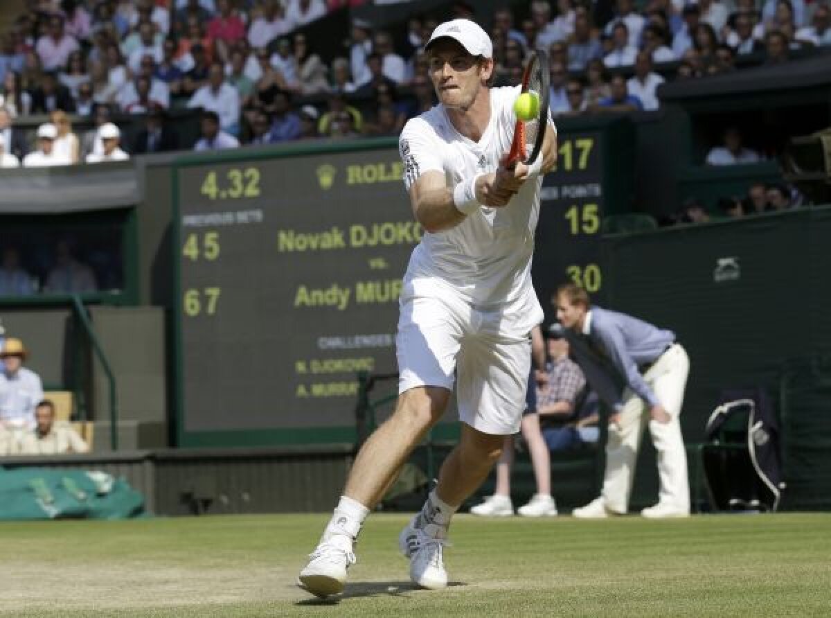 Nu e vis, Andy! » O singură oră a dormit Murray după victoria la Wimbledon