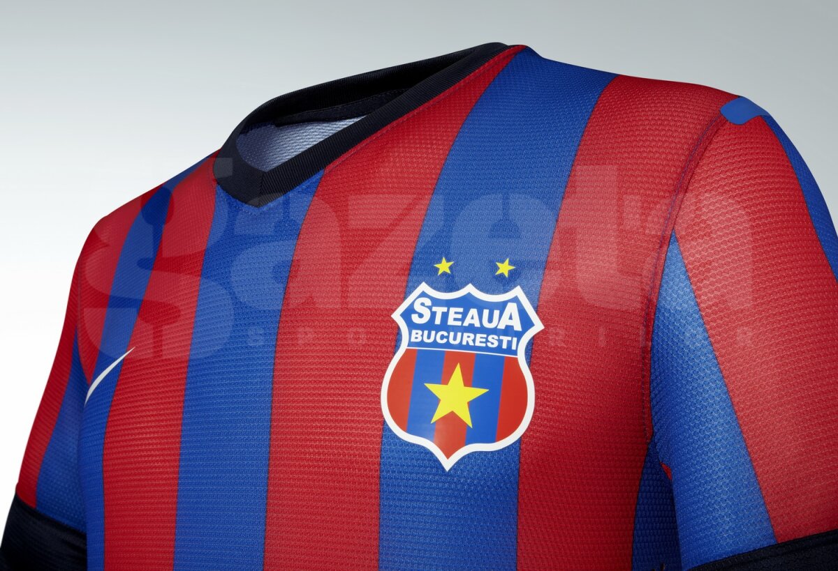 GALERIE FOTO » Oficial, Steaua are un alt echipament pentru sezonul 2013-2014. Cum ţi se pare?