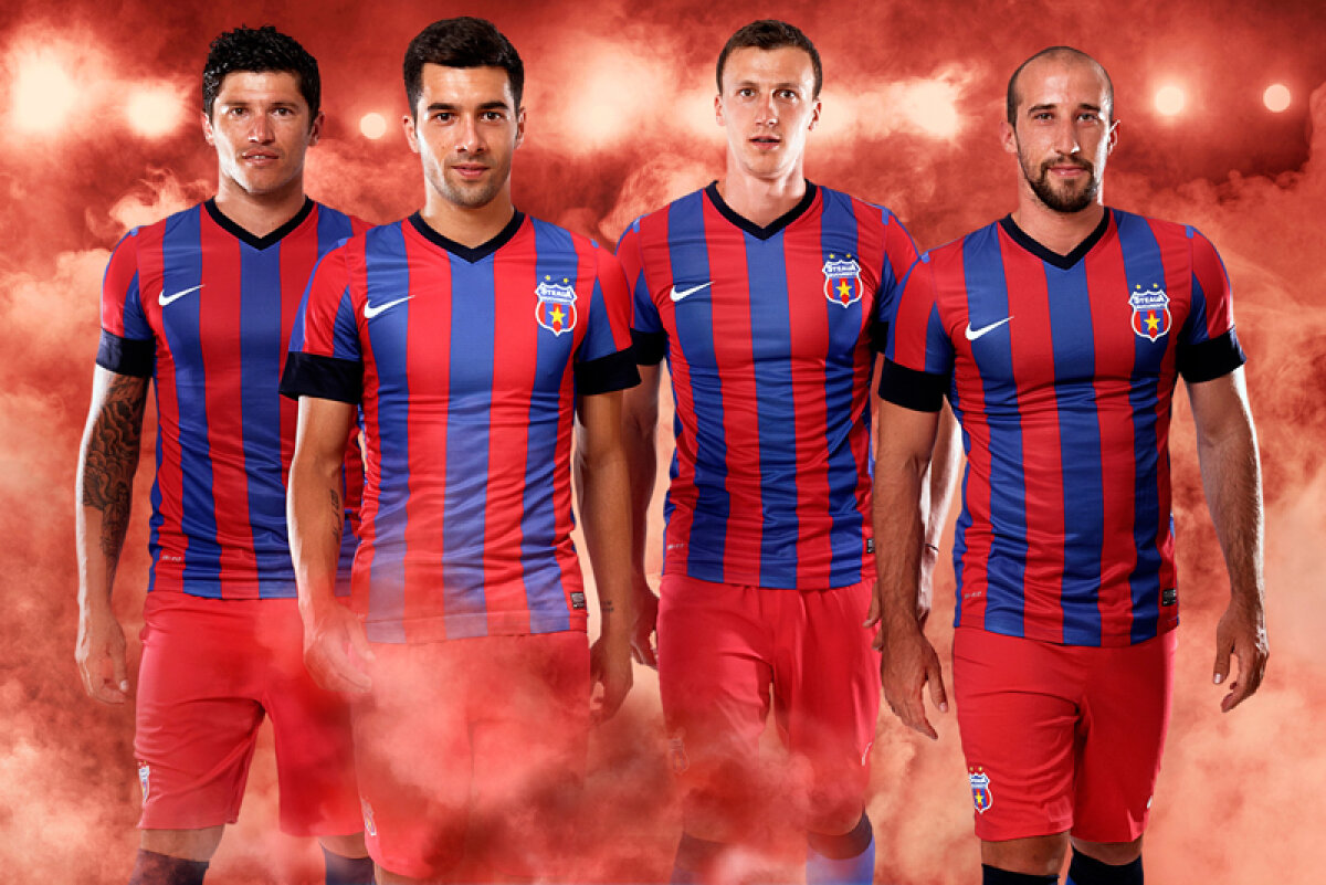 Steaua timpului: Dodel e ca Iordănescu! » Noul echipament al steliştilor e asemănător cu cel de la începutul anilor '70