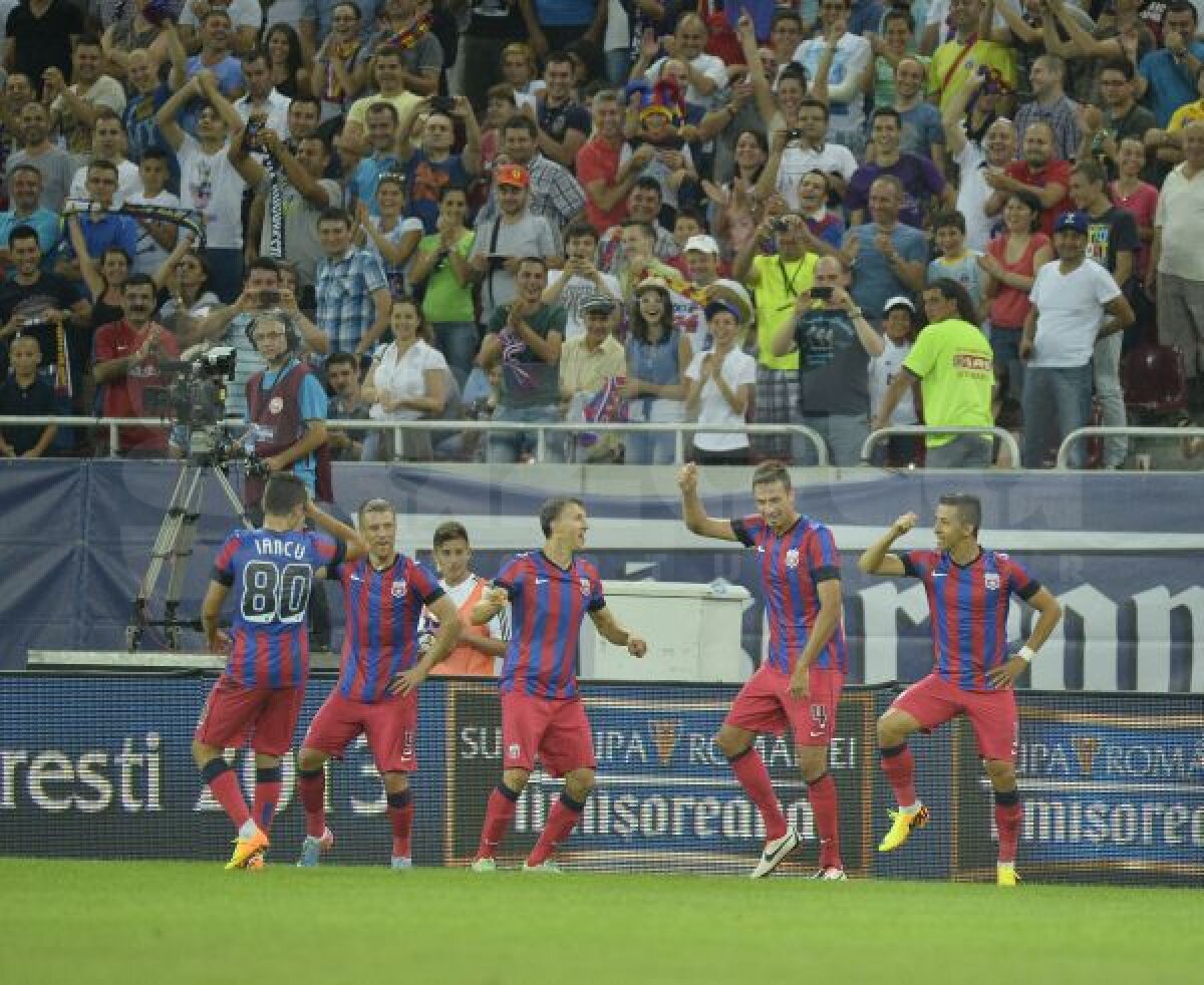 FOTO A şasea Supercupă » Steaua bifează al doilea trofeu în 2013, după 3-0 cu Petrolul