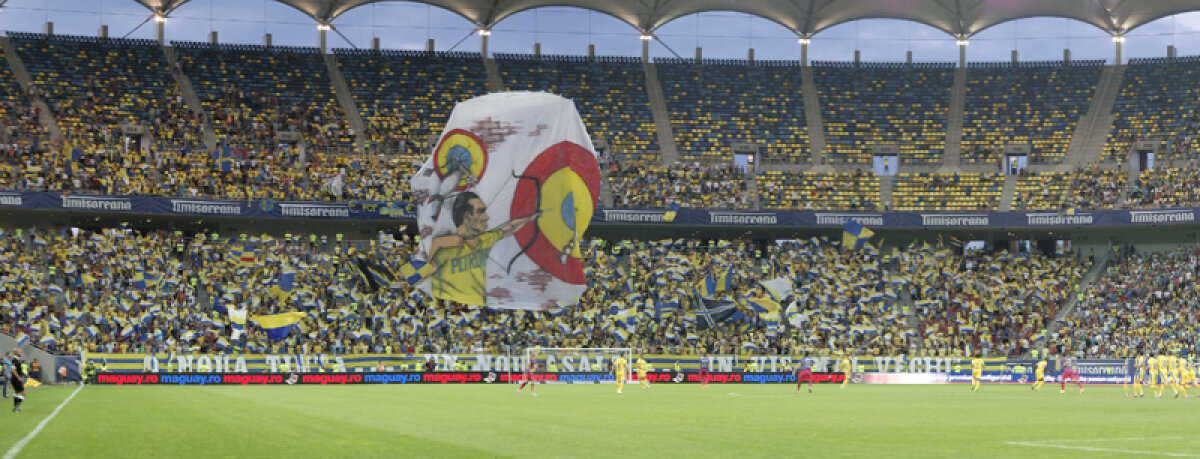 FOTO Explozie! » Galeriile Stelei şi Petrolului au creat o atmosferă senzaţională la prima înfruntare a noului sezon