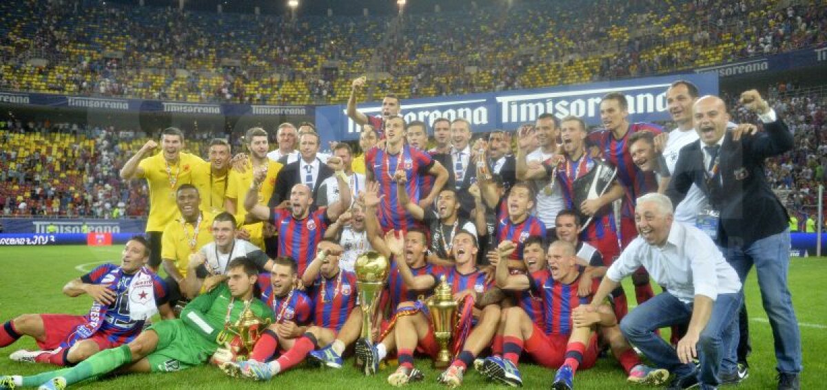 FOTO A şasea Supercupă » Steaua bifează al doilea trofeu în 2013, după 3-0 cu Petrolul