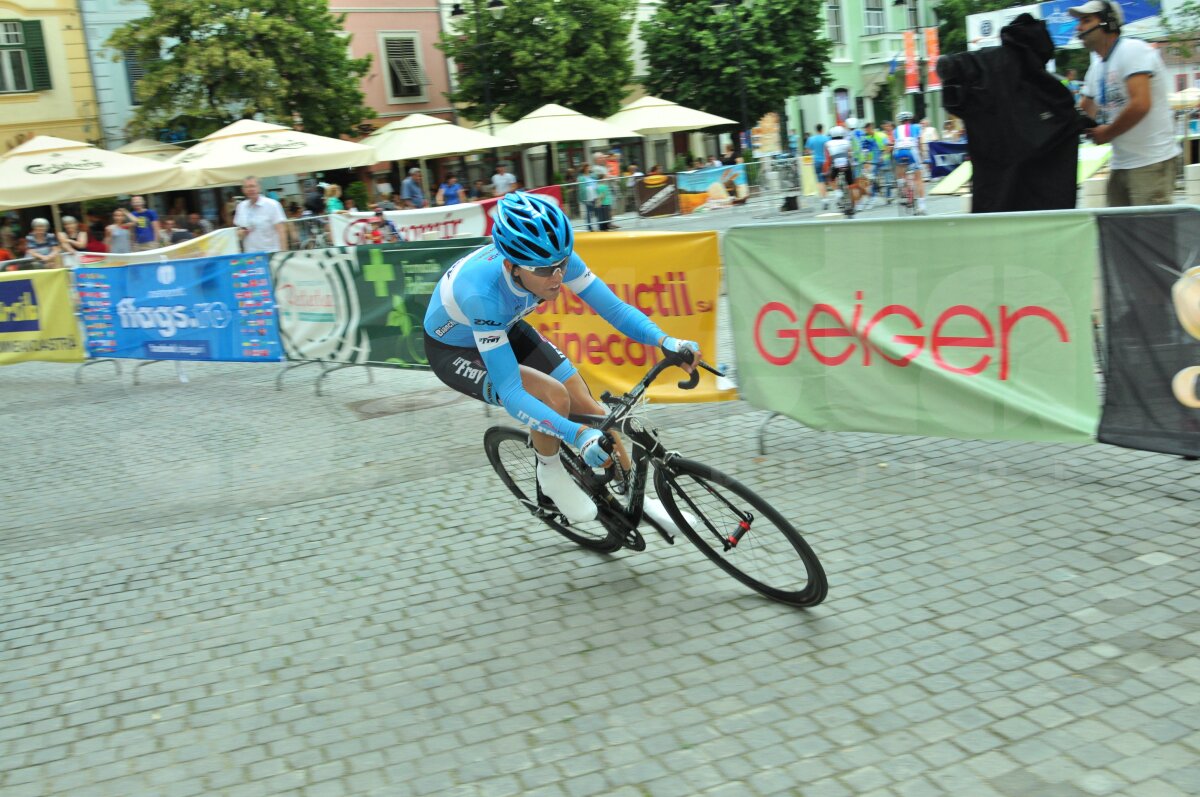 Galben slovac » Maros Kovac a fost surpriza prologului din Turul Sibiului