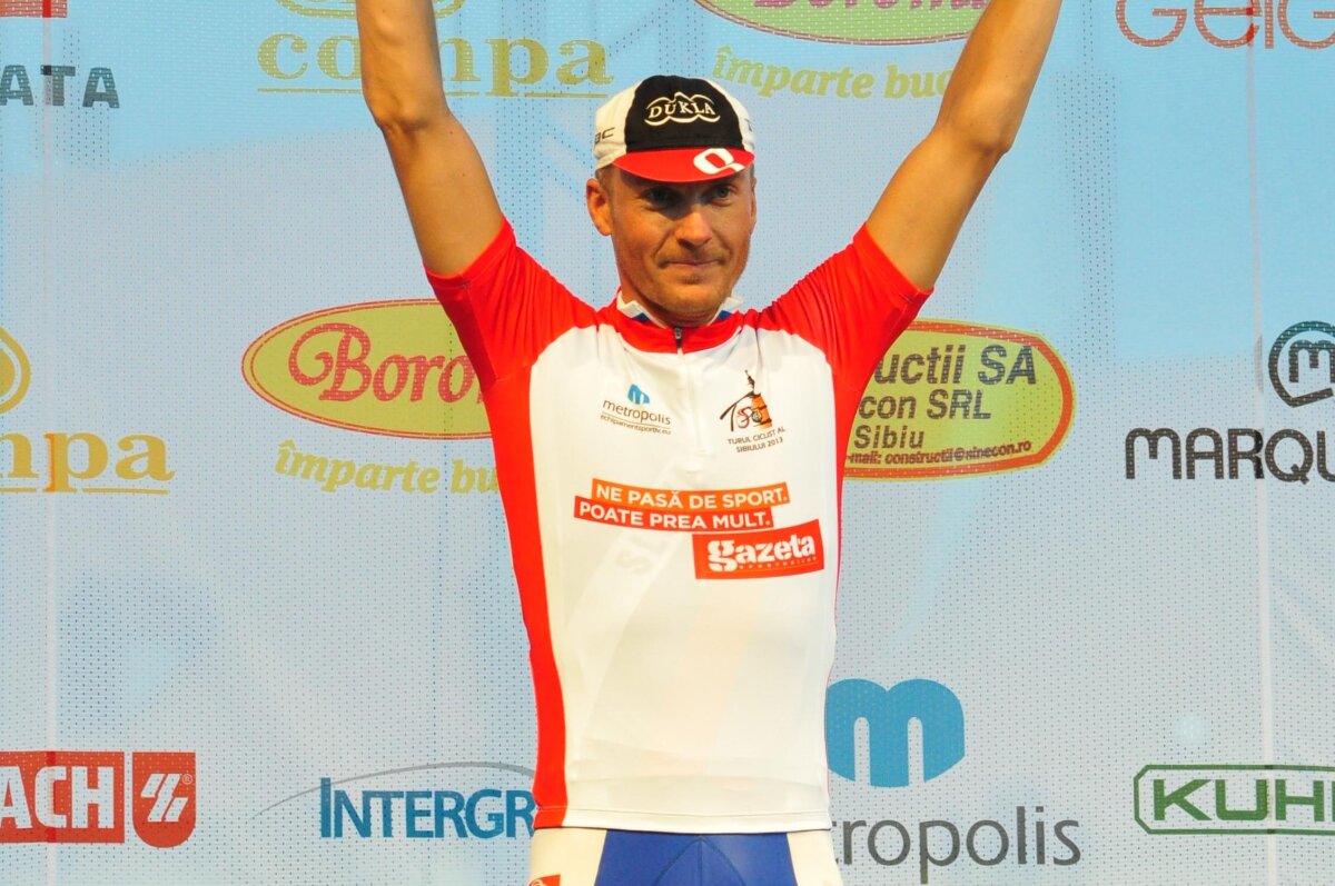 Galben slovac » Maros Kovac a fost surpriza prologului din Turul Sibiului