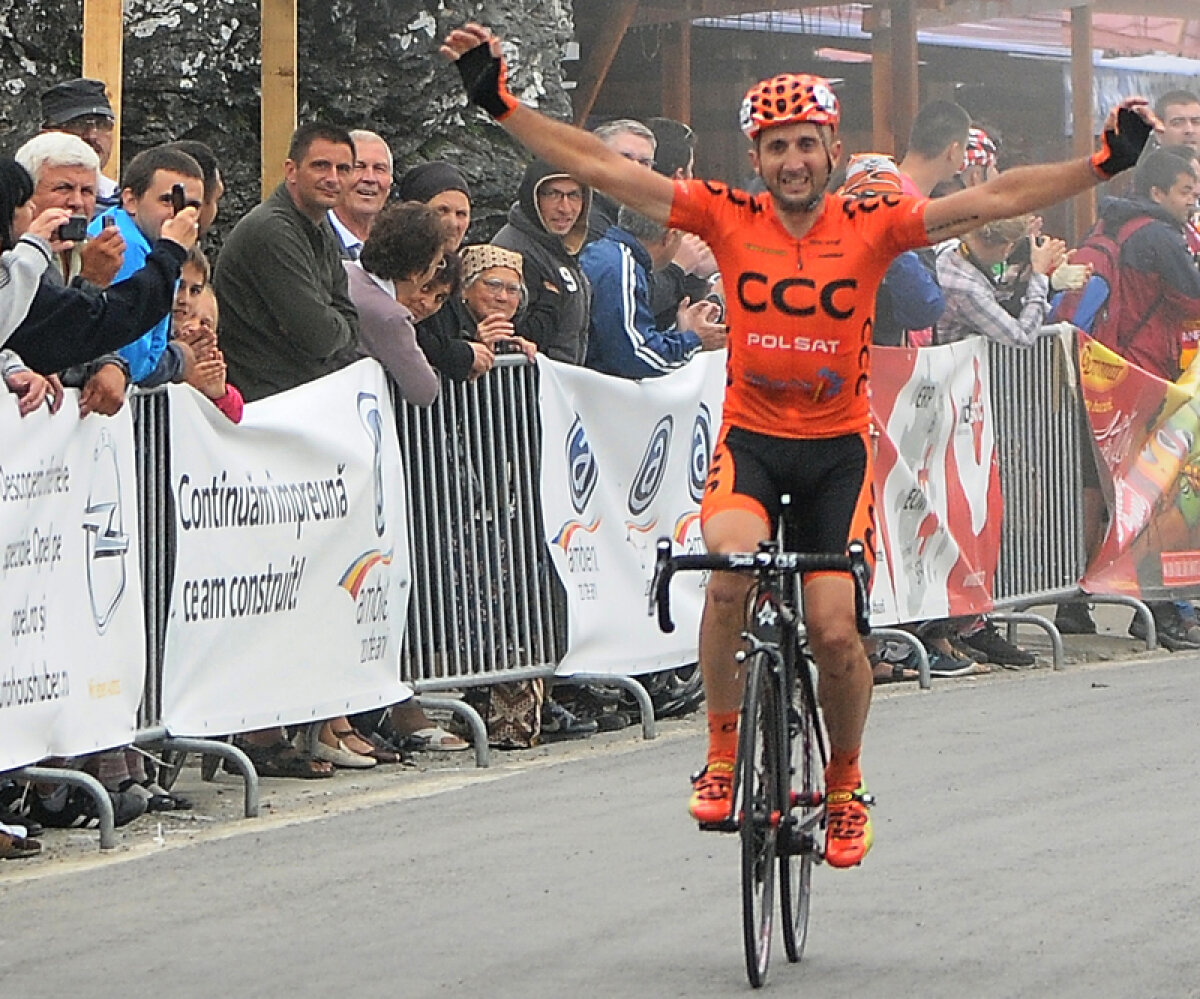 Căţărarea lui Tintin » Davide Rebellin este cîştigătorul primei etape din Turul Sibiului 2013