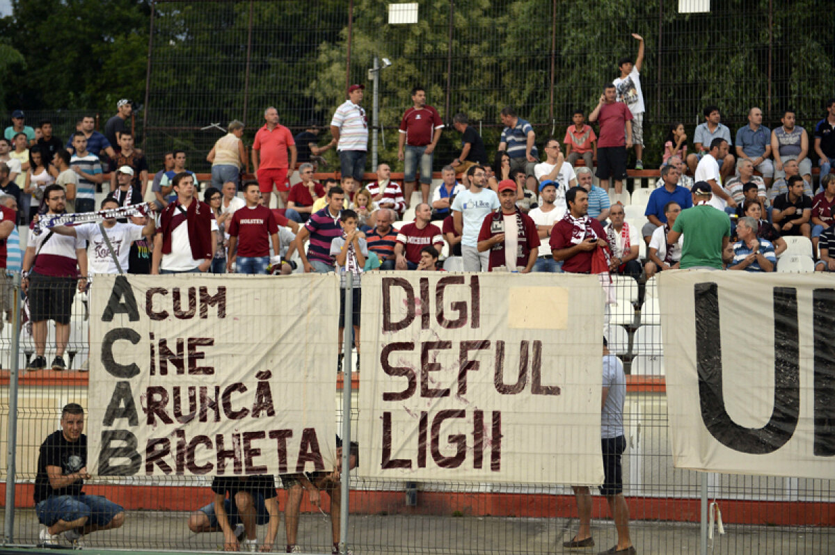 FOTO Groapa cu lei vişinii » Rapidiştii au făcut spectacol în Ştefan cel Mare