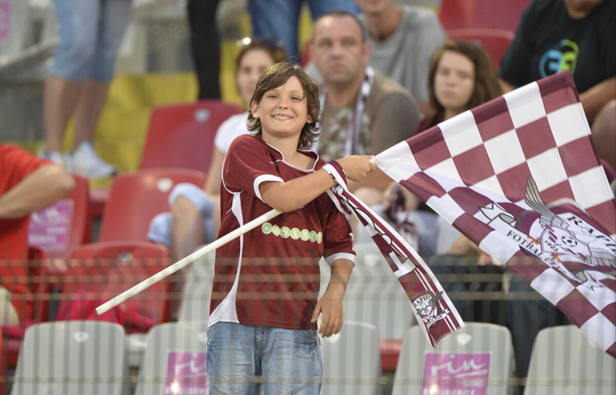 FOTO Groapa cu lei vişinii » Rapidiştii au făcut spectacol în Ştefan cel Mare