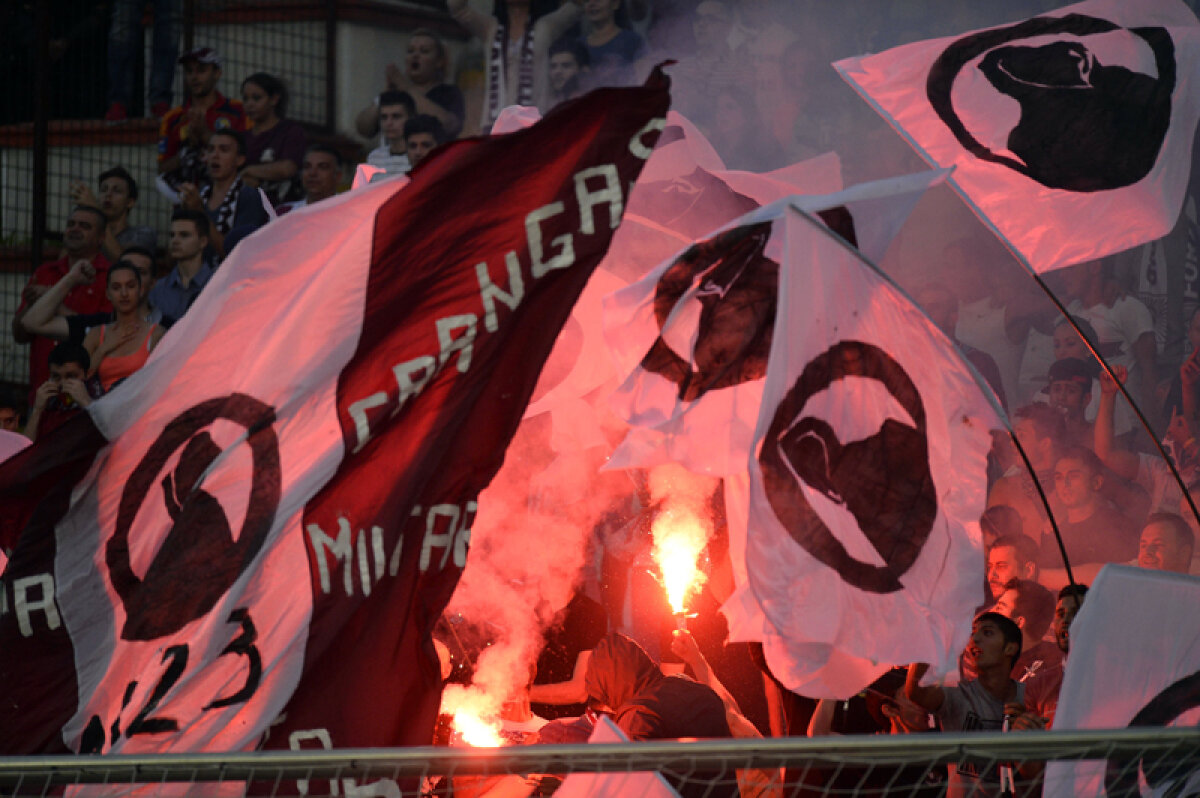 FOTO Groapa cu lei vişinii » Rapidiştii au făcut spectacol în Ştefan cel Mare