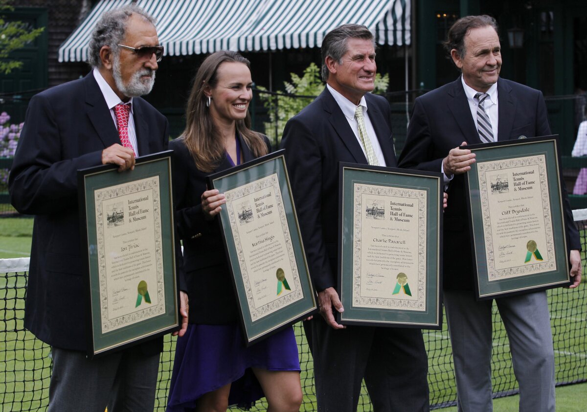 FOTO Ion Ţiriac a fost inclus în International Tennis Hall of Fame
