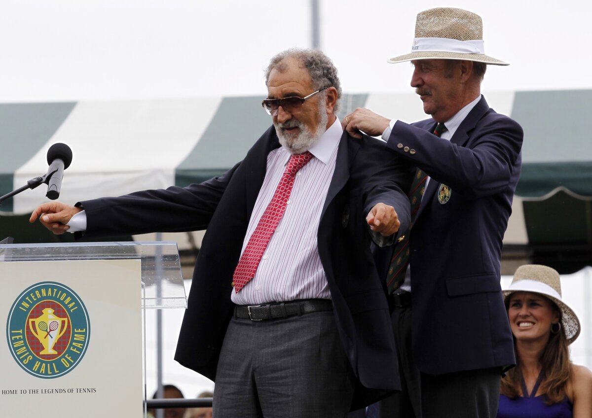 FOTO Ion Ţiriac a fost inclus în International Tennis Hall of Fame