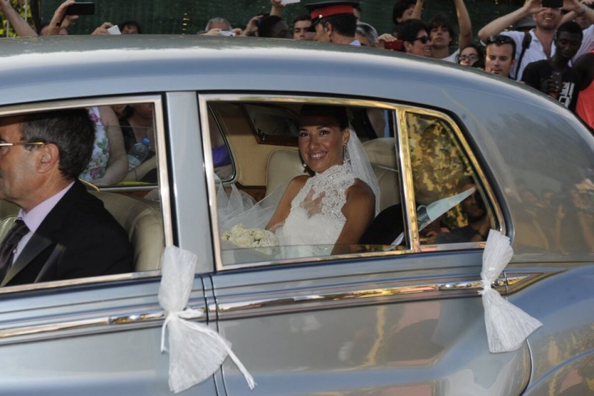 GALERIE FOTO » Xavi Hernandez a renunţat la burlăcie » Imagini de la nunta cu jurnalista Núria Cunillera