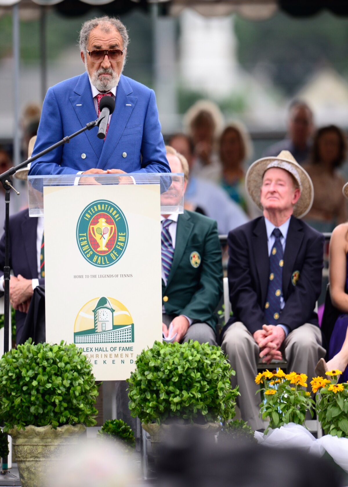 FOTO Ion Ţiriac a fost inclus în International Tennis Hall of Fame