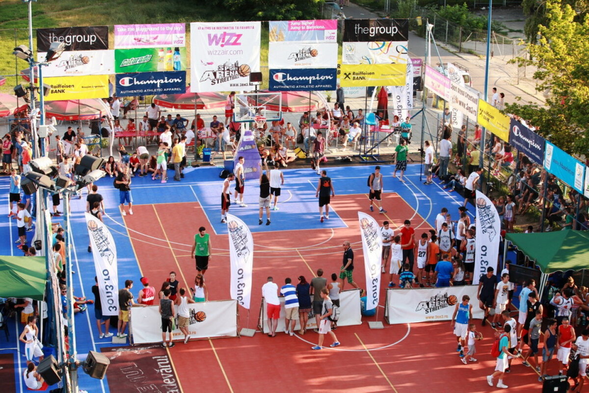 Pregătirile pentru turneul Masters pe ultima sută » Wizz Air Sport Arena Streetball, vacanţă în familie!