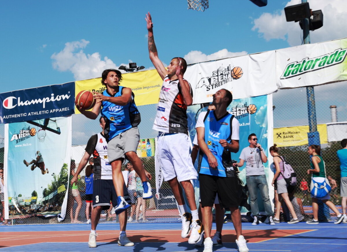 Pregătirile pentru turneul Masters pe ultima sută » Wizz Air Sport Arena Streetball, vacanţă în familie!