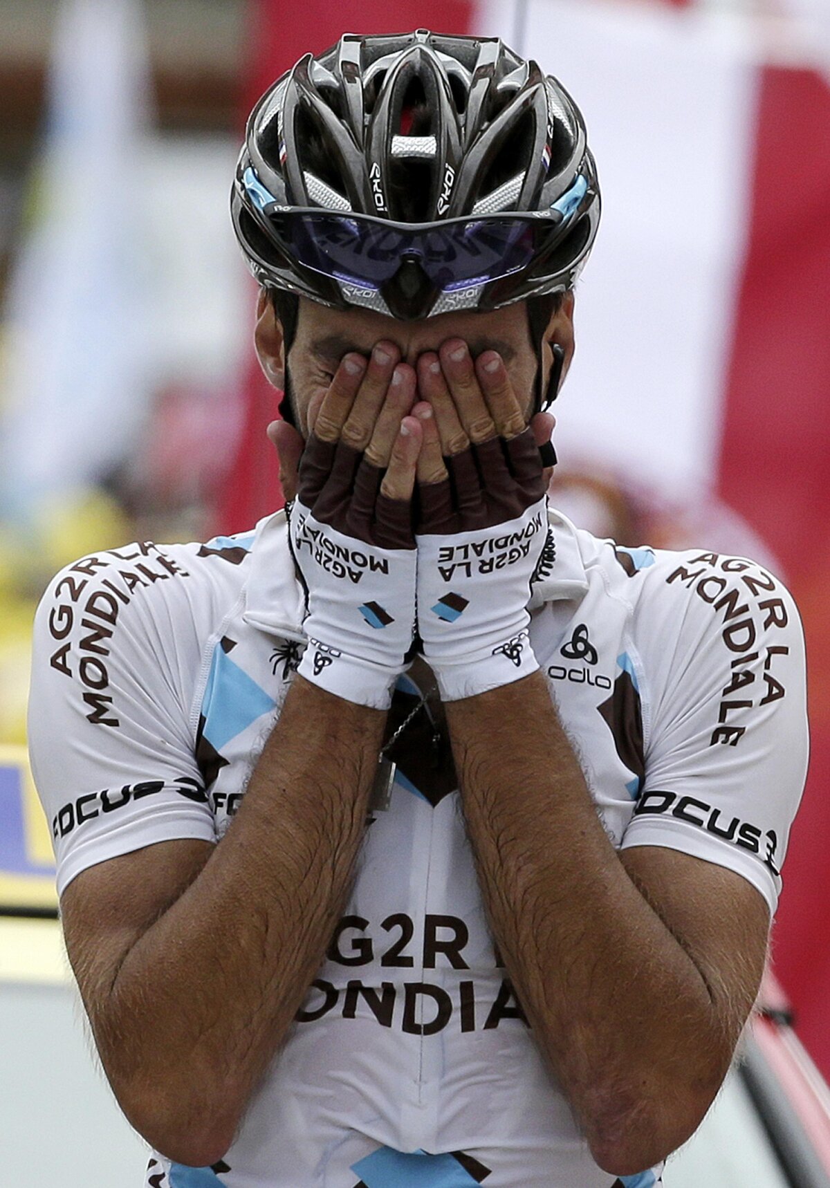 Christophe Riblon a cîştigat pe Alpe d'Huez: "Visez clipa asta de cînd aveam 8 ani"