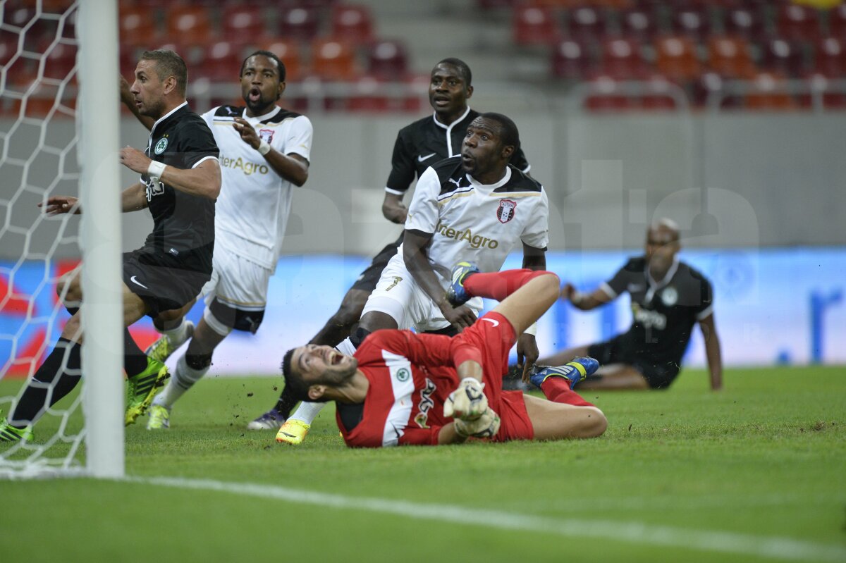 FOTO şi VIDEO Astra - Omonia Nicosia 1-1 » Golul lui Andrade îi transformă pe ciprioţi în favoriţi