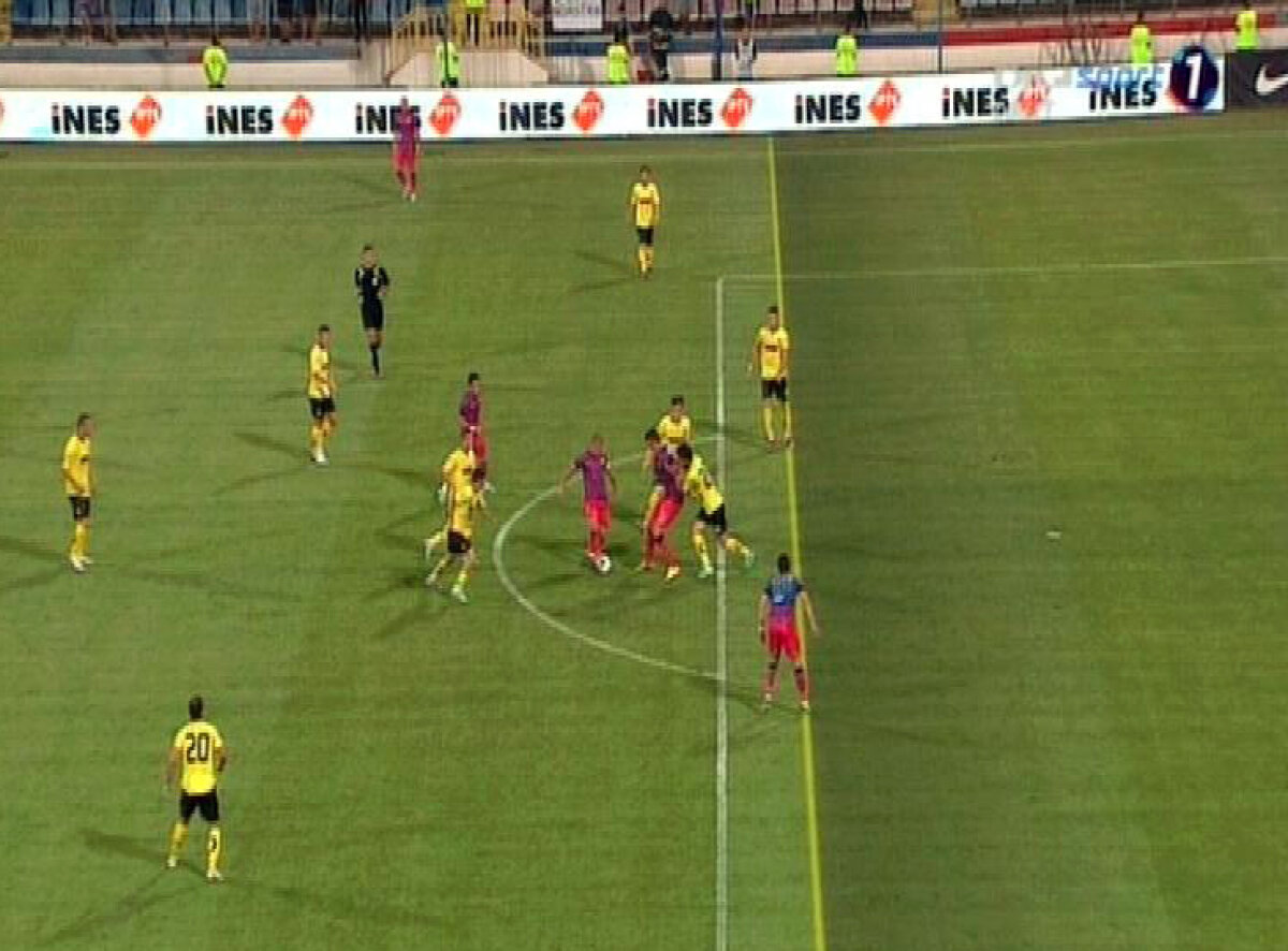 Arbitraj penibil » Decizii scandaloase luate de "centralul" Radu Petrescu la Steaua - Ceahlăul
