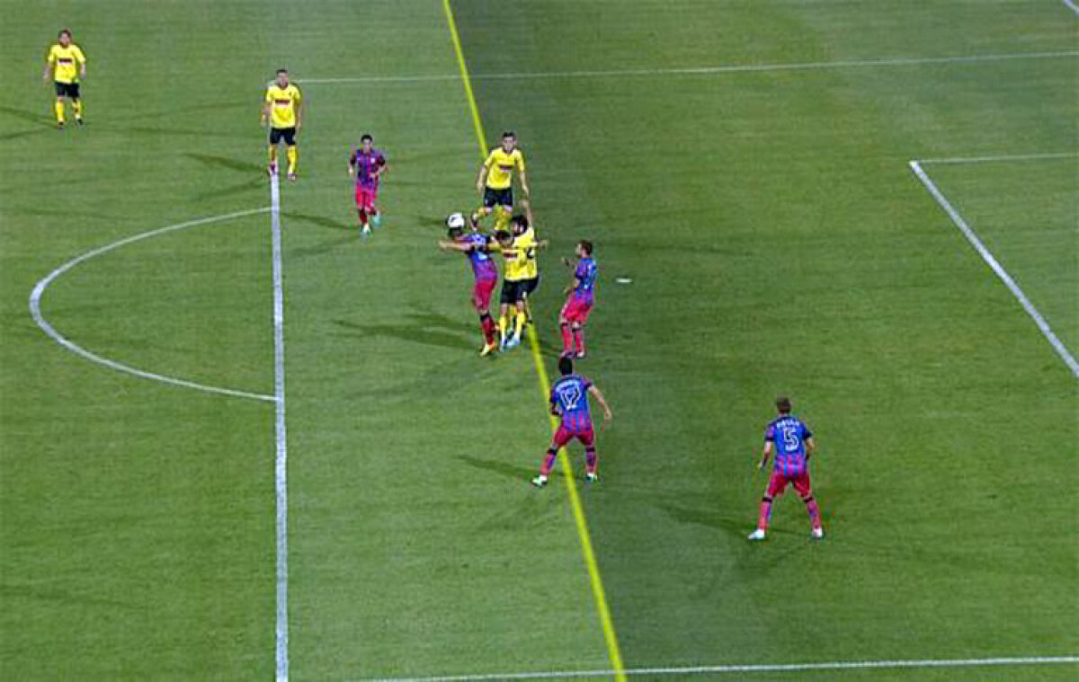 Arbitraj penibil » Decizii scandaloase luate de "centralul" Radu Petrescu la Steaua - Ceahlăul