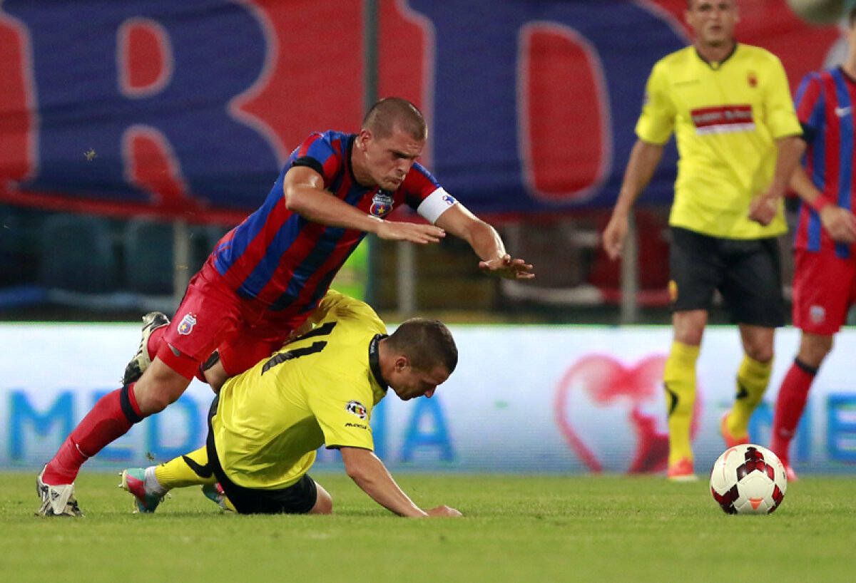 VIDEO I-au vopsit nemţeşte » Steaua a cîştigat al treilea meci consecutiv în debutul sezonului: 2-1 cu Ceahlăul