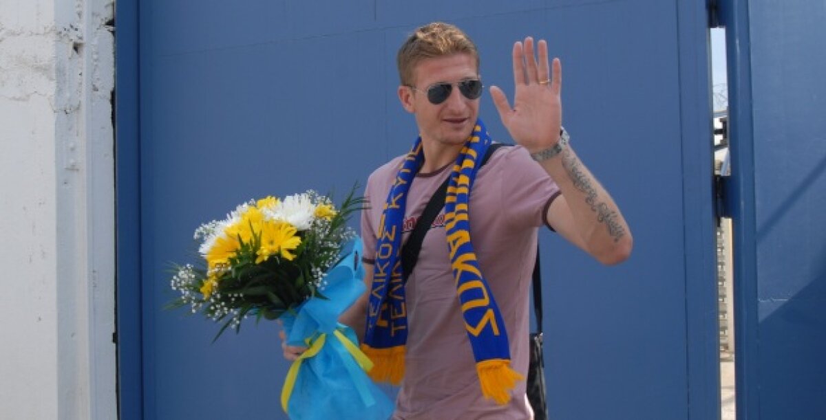 Fanii l-au primit cu flori » Dorin Goian a semnat cu Asteras Tripolis