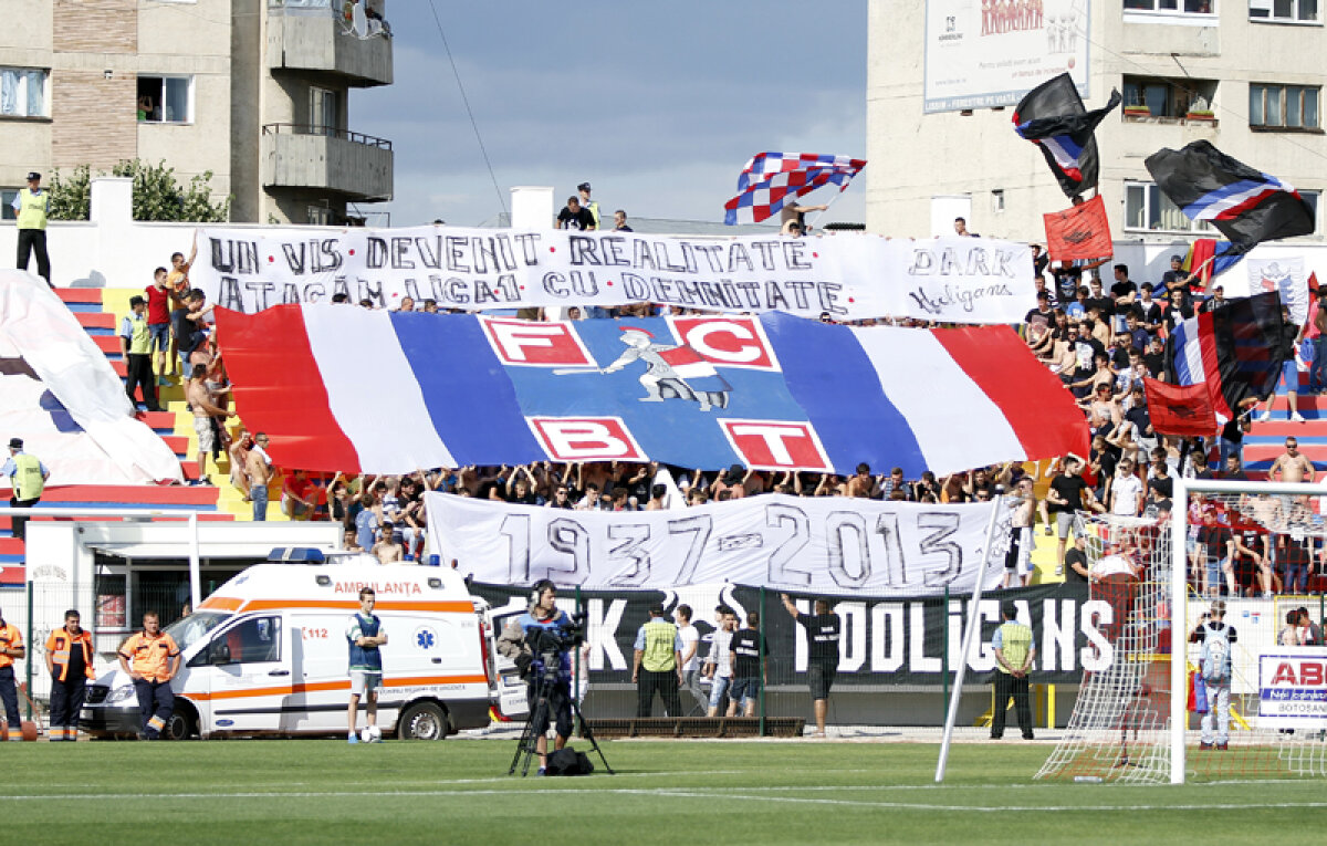 VIDEO Au început cu "Strîmbu'"! » La primul meci din istorie în Liga 1, FC Botoşani a scos un 0-0 cu CFR Cluj