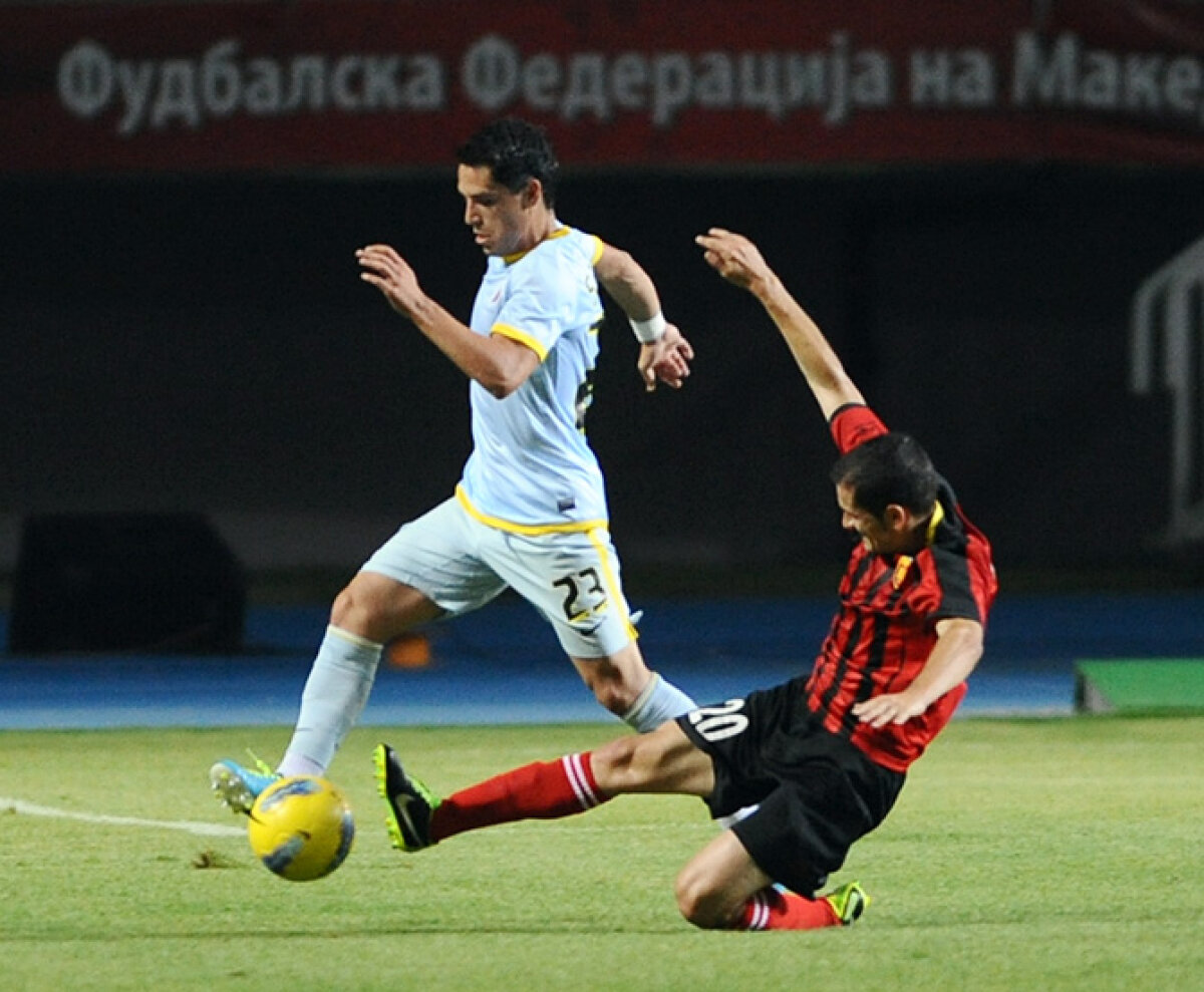 FOTO Încă doi paşi » Steaua a învins-o pe Vardar şi în Macedonia, 2-1, şi e gata de înfruntarea cu Dinamo Tbilisi