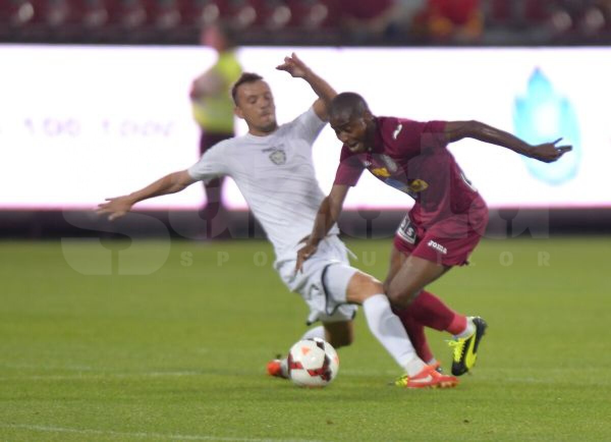 VIDEO+FOTO CFR Cluj a remizat cu ACS Poli, 2-2, într-un meci pe care l-a terminat în opt jucători!