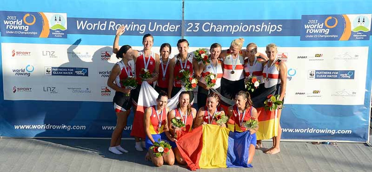 FOTO Aurul din apă » România a cucerit patru medalii de aur la Mondialele de tineret