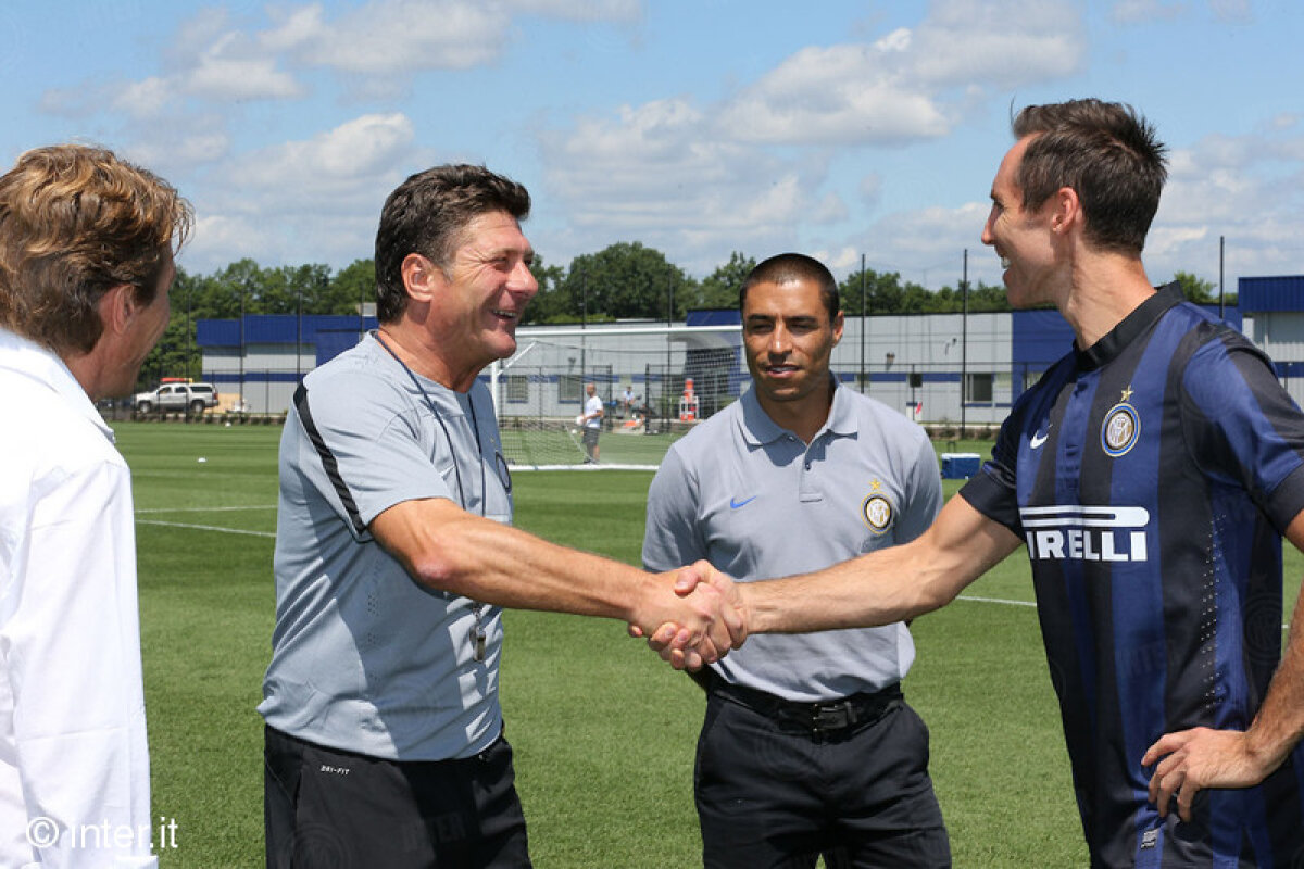 FOTO Steve Nash, ”în probe” la Interul lui Chivu. Starul lui Lakers a arătat că ştie cu mingea!