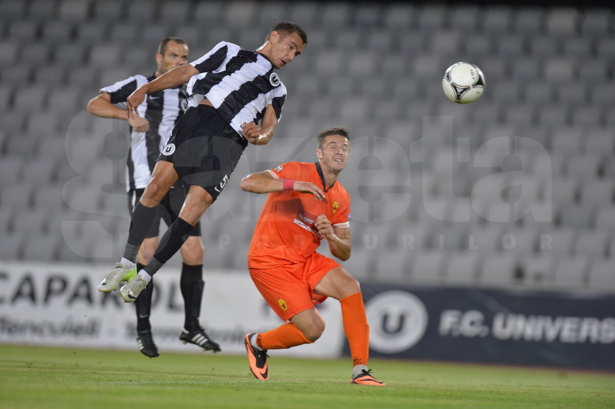 FOTO&VIDEO "Nemţenii", greu de "ucis" » Ceahlăul a obţinut un punct la U Cluj, scor 1-1, jucînd în inferioritate 50 de minute