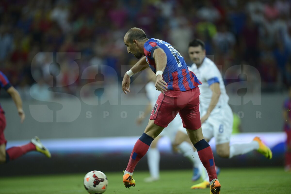 FOTO + VIDEO Două meciuri pînă la grupele Ligii Campionilor » Steaua - Dinamo Tbilisi 1-1