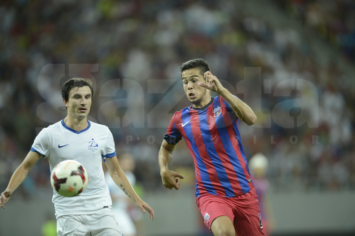 FOTO + VIDEO Două meciuri pînă la grupele Ligii Campionilor » Steaua - Dinamo Tbilisi 1-1