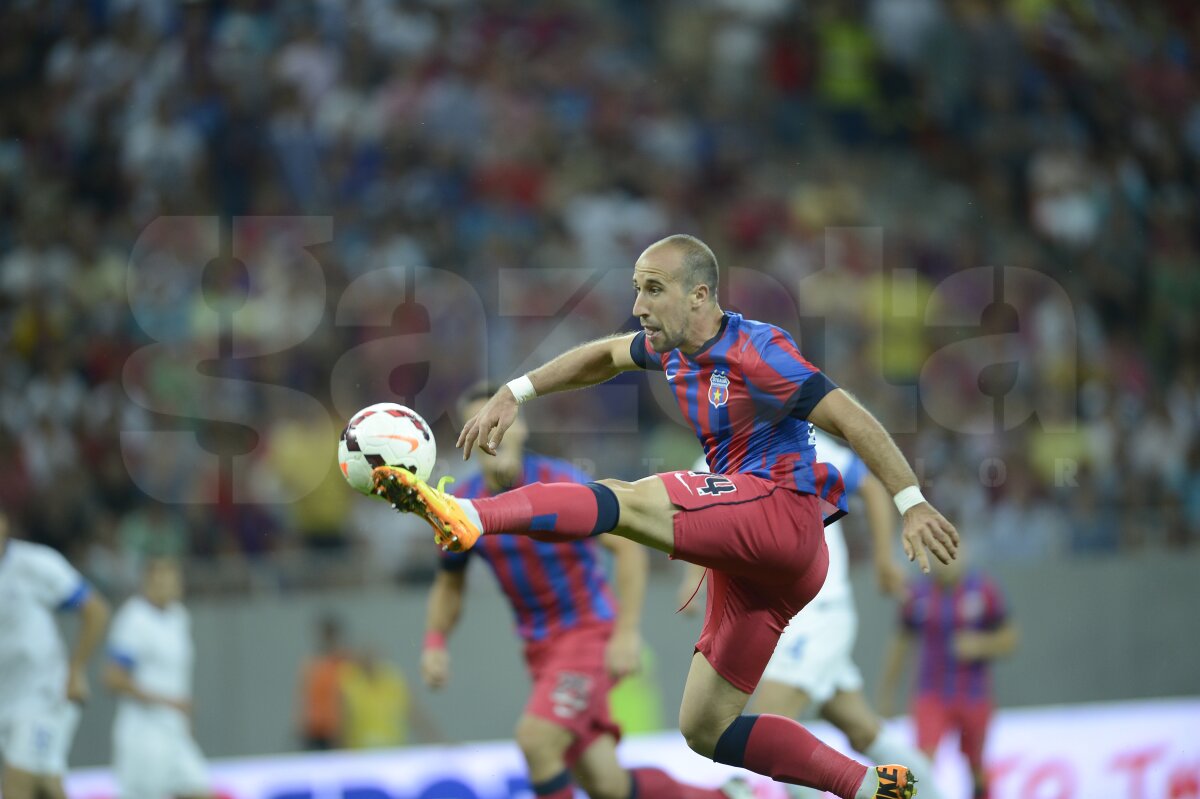FOTO + VIDEO Două meciuri pînă la grupele Ligii Campionilor » Steaua - Dinamo Tbilisi 1-1