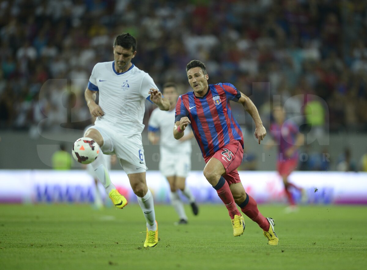 FOTO + VIDEO Două meciuri pînă la grupele Ligii Campionilor » Steaua - Dinamo Tbilisi 1-1